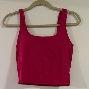 Vibrant Pink Workout Top